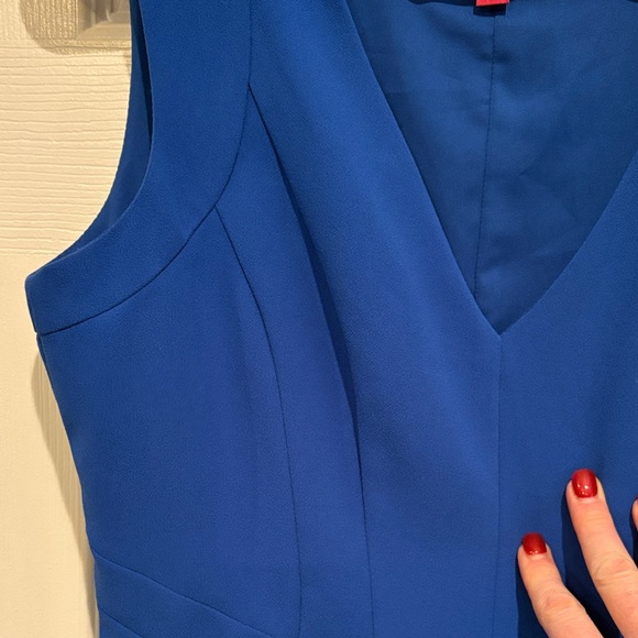 Vince Camuto Royal Blue Midi Dress - Picture 4 of 8